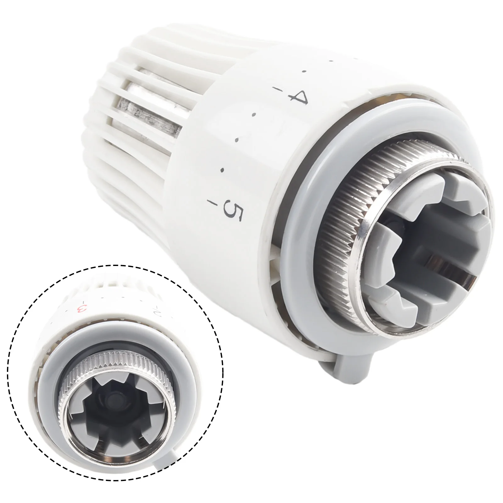 

High Quality Practical Brand New Valve Head Accessory Replacement Thermostatic M28x1.5 NEW Parts 1pcs 6-28 ° C.