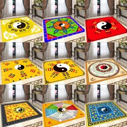 VIKAMA Chinese culture yin and yang taiji bagua carpet feng shui lucky can change the luck of dirty washable mats