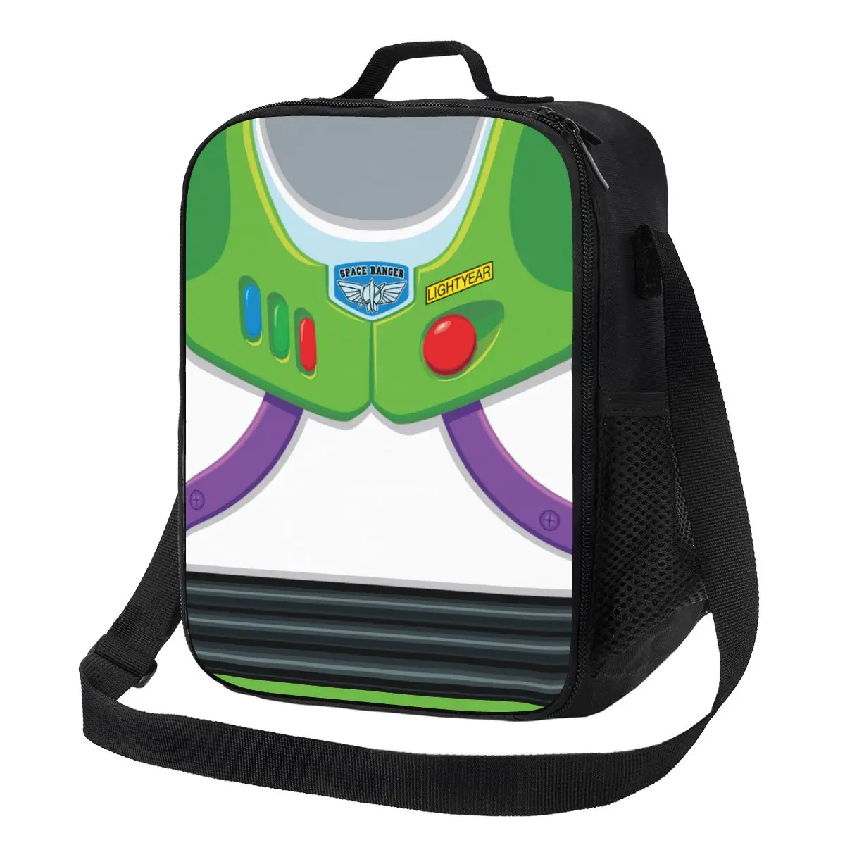 Custom Toy Story Buzz Lightyear Ranger Suit Insulated Lunch Bag for Women Cooler Thermal Lunch Tote Kids School Children