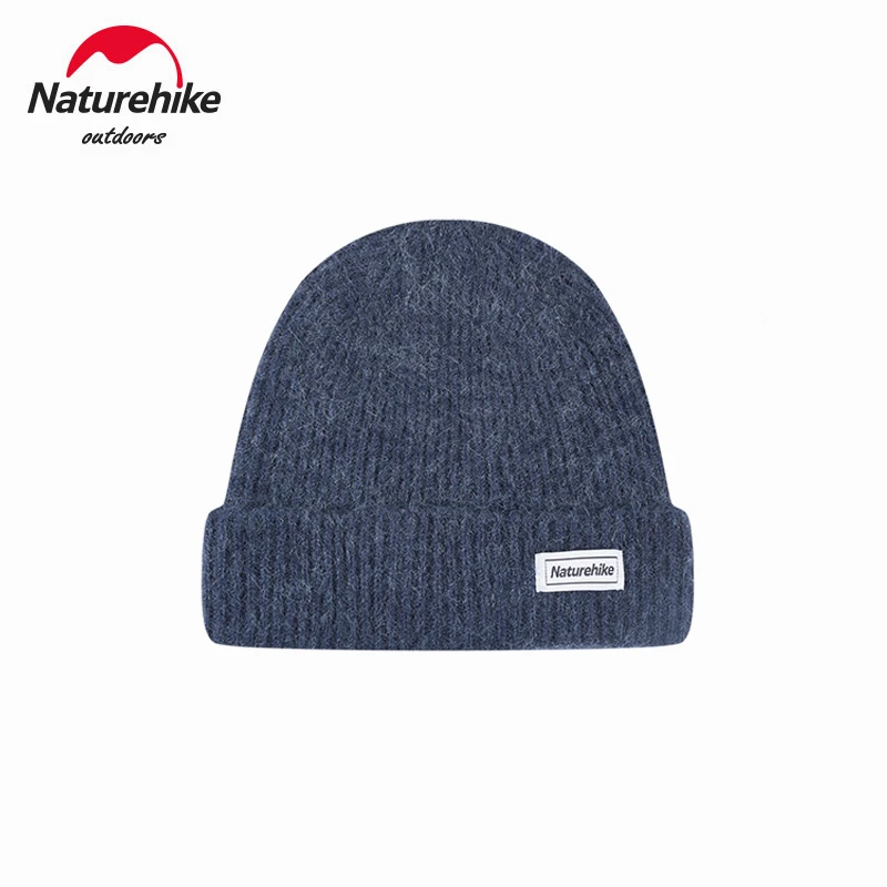 Naturehike Winter Thermal Beanie Double Layer Polar Fleece Knitted Hat Women Men Cap Outdoor Camping Hiking Sport Accessories