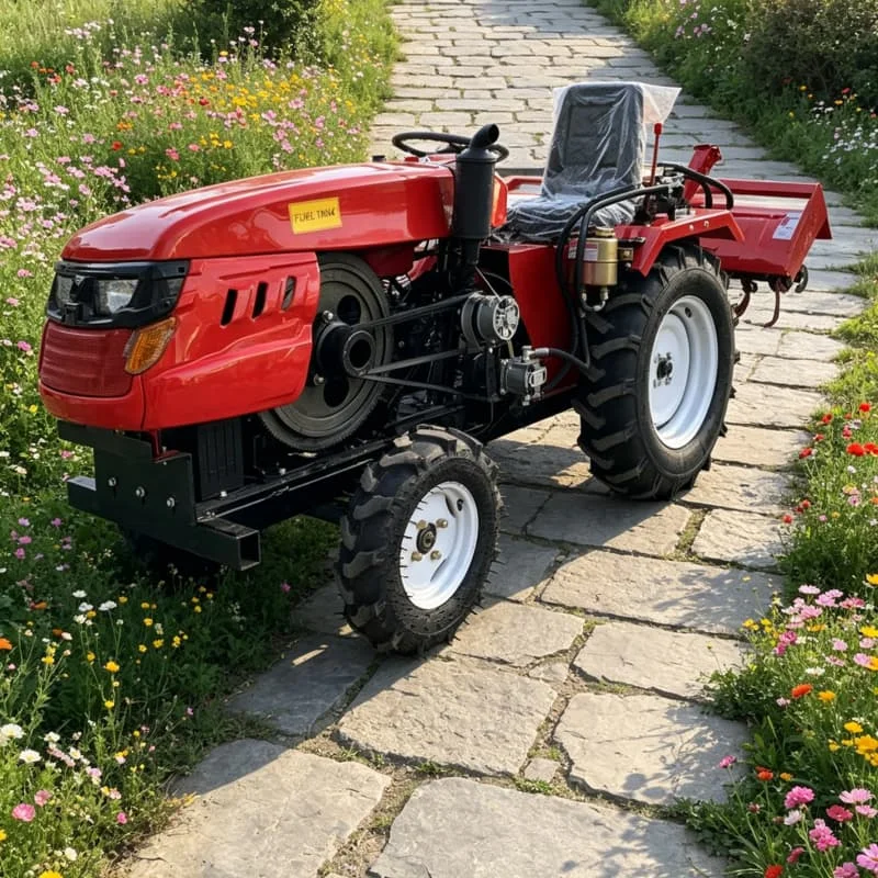 

Customized Tractor Rotary Tiller, 4‑Wheel 50HP Rotary Tiller, Upgraded Wheeled High‑Efficiency Farm Ploughing Machine