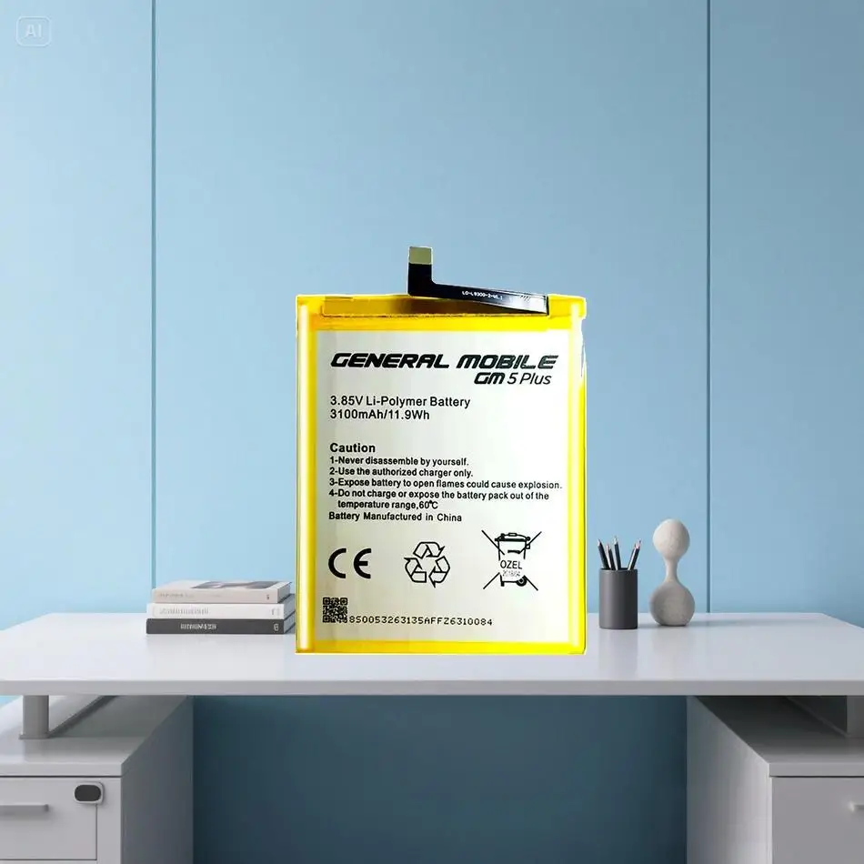

Mobile Phone Battery High Performance For General GM 5 Plus 3100Mah