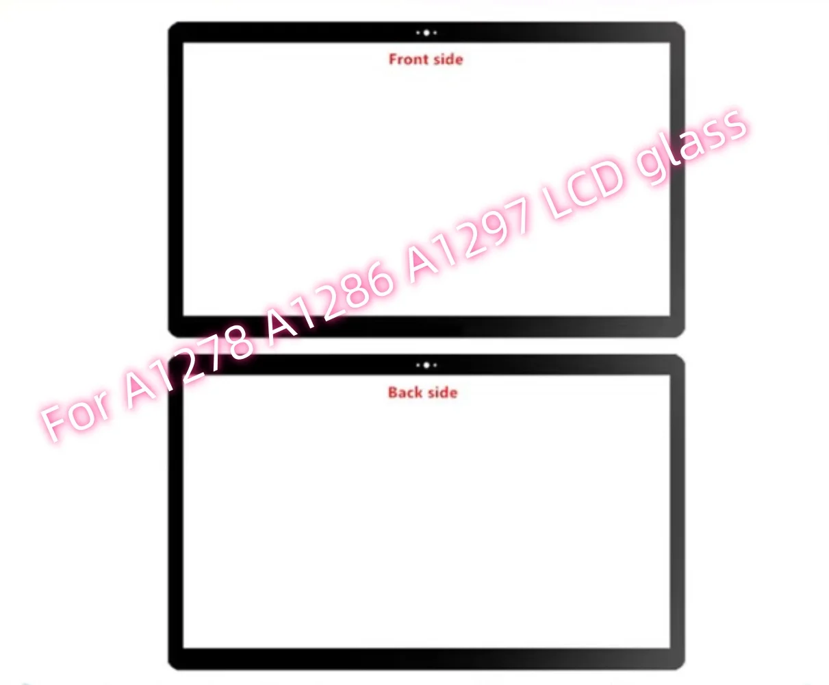 Original New LCD Glass for Macbook Pro Uniboby A1278 A1286 A1297 13inch 15 inch 17inch Glass 2009-2013 image 2