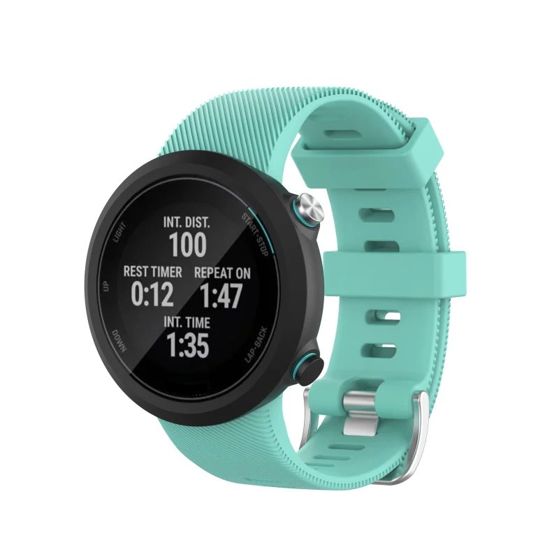 โต๊ะเปลี่ยนวงฝาครอบป้องกันโปร่งใสคุณภาพสูง Soft Tpu Watchband เข็มขัดป้องกันการซีดจางสายรัดข้อมือ Sweatproof