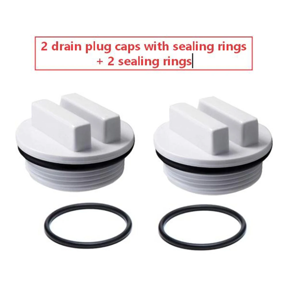 ATIE Winter Drain Cover Cap with O Rings for Pentair S7M400 S8M500 PLD70 DE S7D75 S8D110 S7S50 S8S70 Pool Filter Models