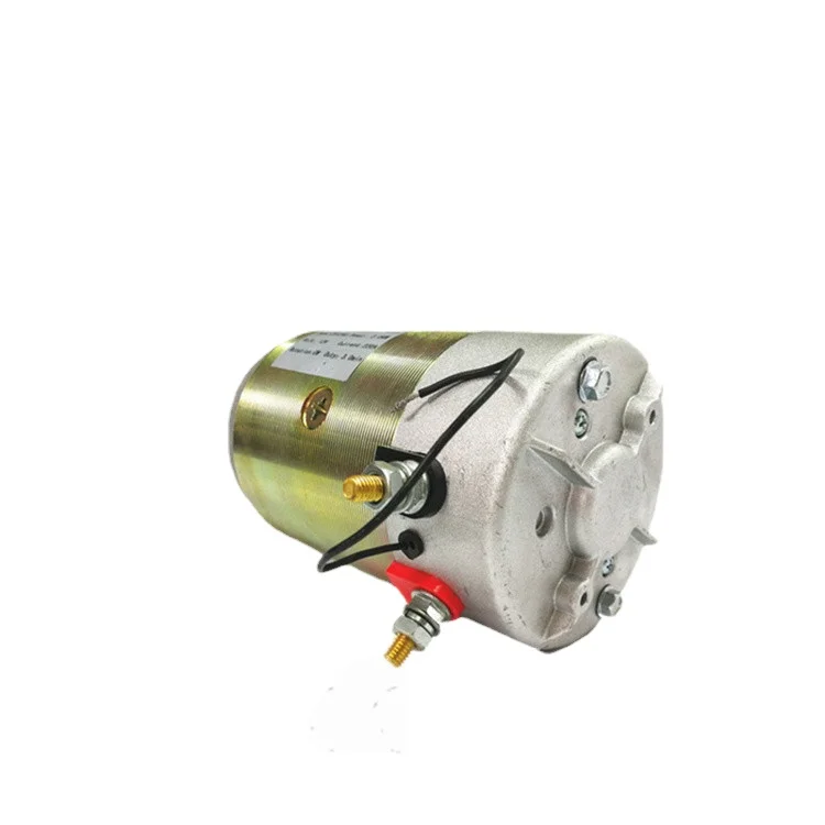 Production of ZD2940 (24V) electric excitation motor 2.2kw power unit motor, slag truck tailboard motor