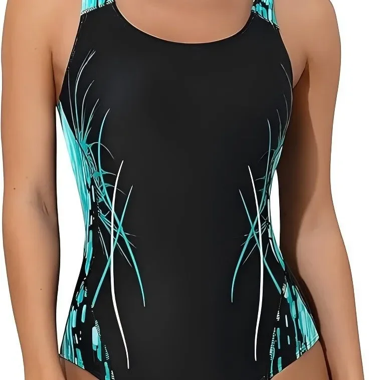 Traje de baño de una pieza para mujer, traje de baño deportivo con espalda descubierta, diseño integrado sin costuras, novedad de 2025