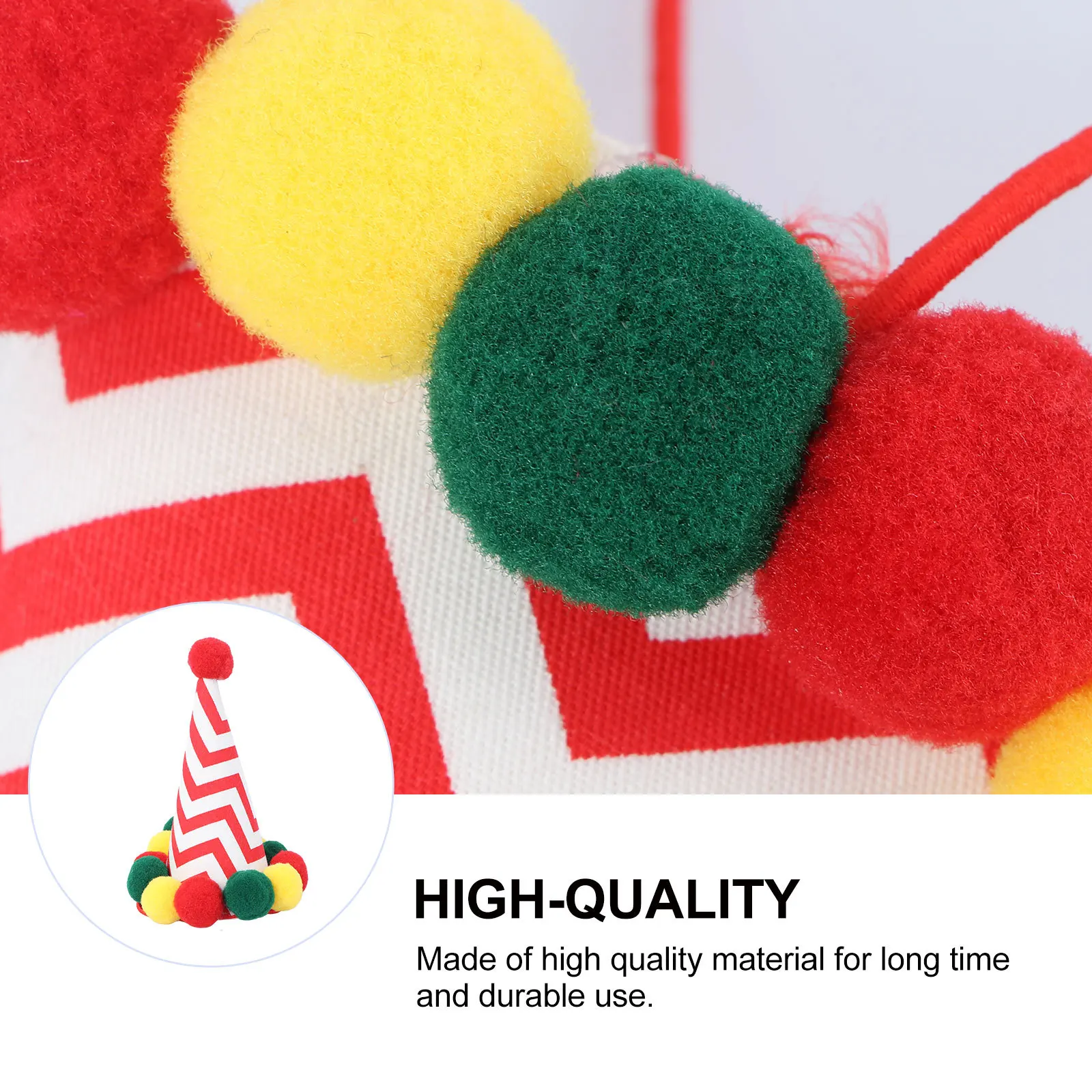 

1 Set Pet Hat with Bow Tie Suit Christmas Dog Cat Decorations Dog Cat Birthday Party Ornaments Pet Christmas Costumes Supplies (