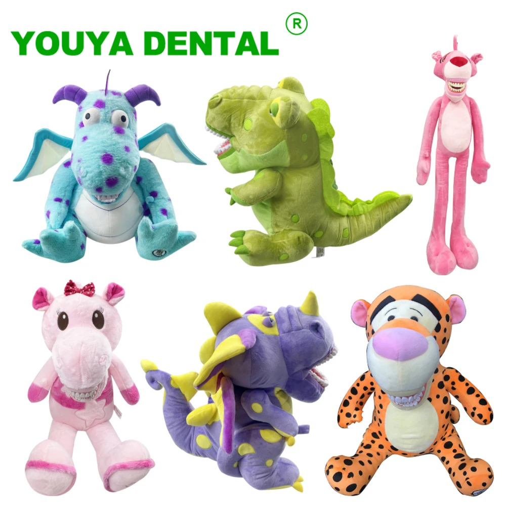 Dental Education Model Dentistry Plush Toys Kids Children Brushing Teeth Teaching Study Model Tooth Fairy Dentist Clinic Gift