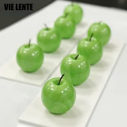 8 Holes 3D Apple Cake Moulds Silicone Mold Mousse Art Pan for Ice Creams Chocolates Pudding Jello Pastry Dessert Baking Tools