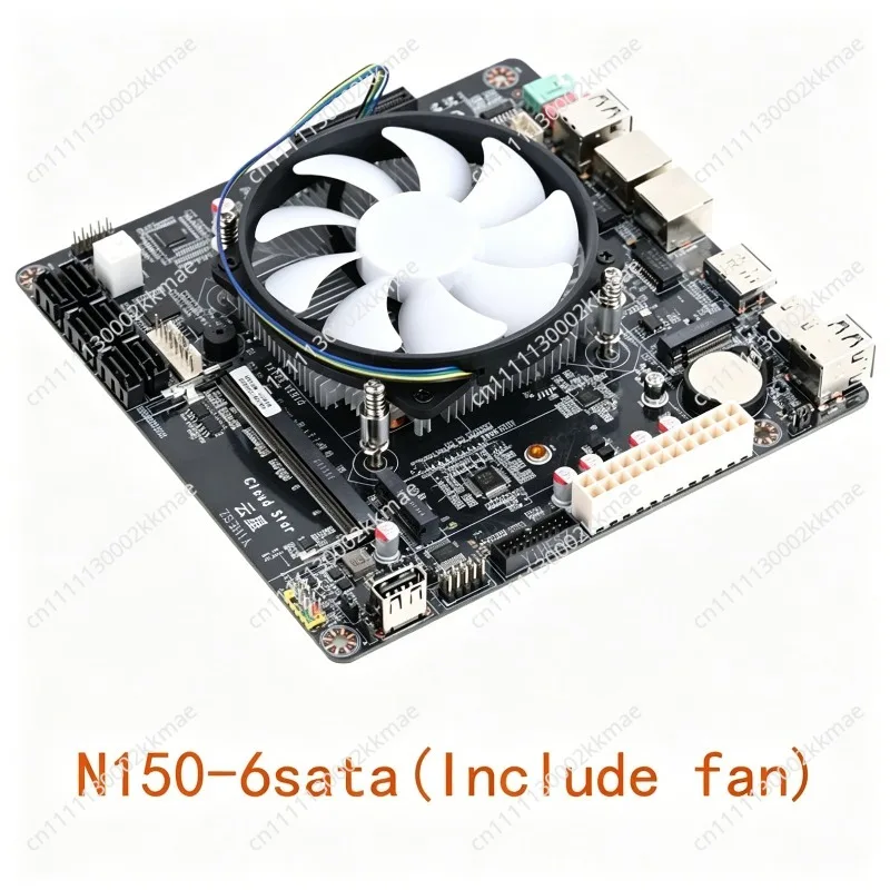 N150 Nas Ddr4 Motherboard 6* Sata3.0 2x I226 2.5g Mini Itx 17x17cm 2* M.2 1xpcie For Soft Router Diy Nas Storage Server