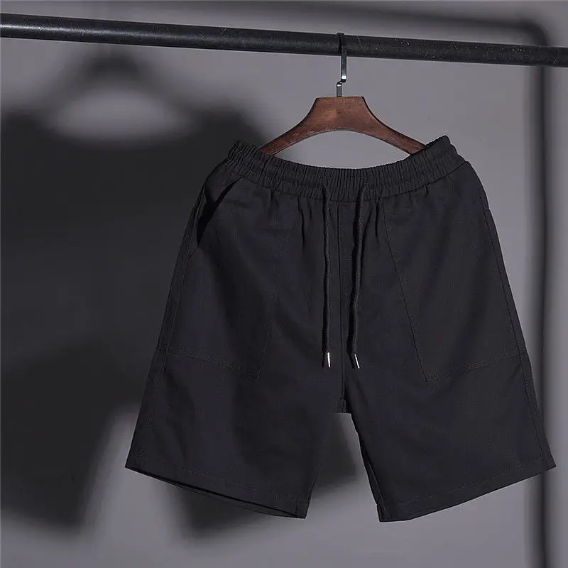 2024 Summer New Men\'s Shorts American Style Men\'s Fashionable Loose Casual Shorts Straight Shorts Retro Sports Pants