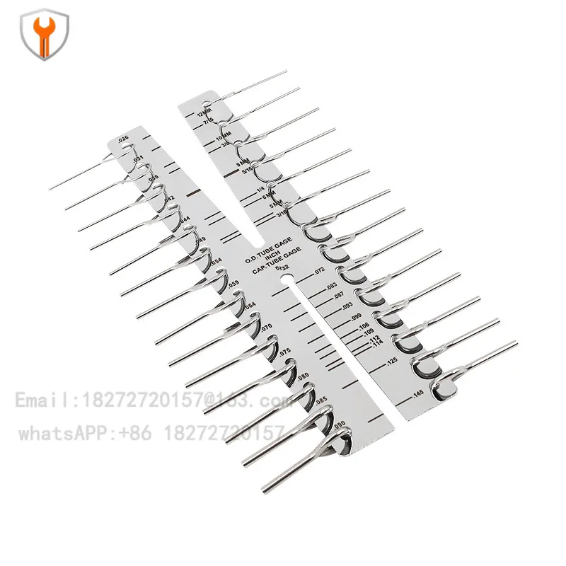 Capillary inner diameter and outer diameter measuring tool Refrigeration air conditioning Copper tube Capillary inner