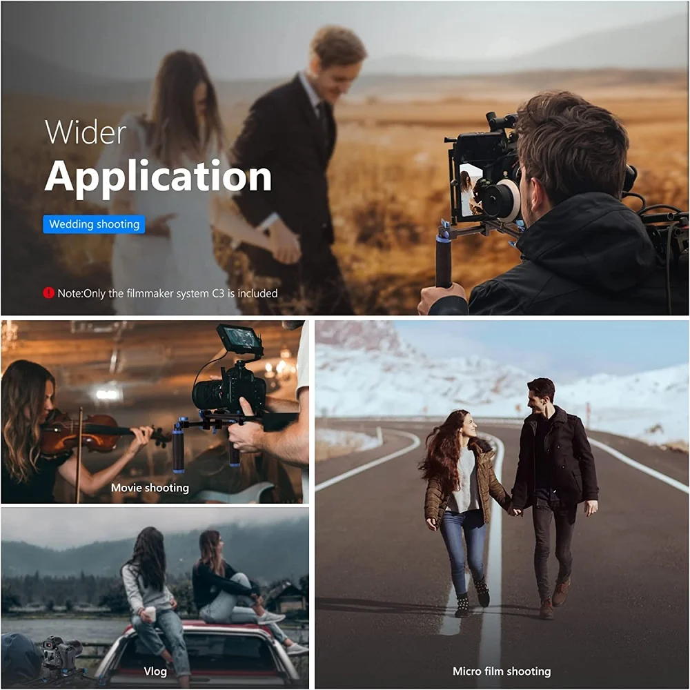 Mcoplus كاميرا حامل الكتف مثبت ل فوجي فيلم سوني A7 A7R A7Rs II III A9 A6500 GH4 GH5 كانون 6D 7D 5D مارك III IV نيكون
