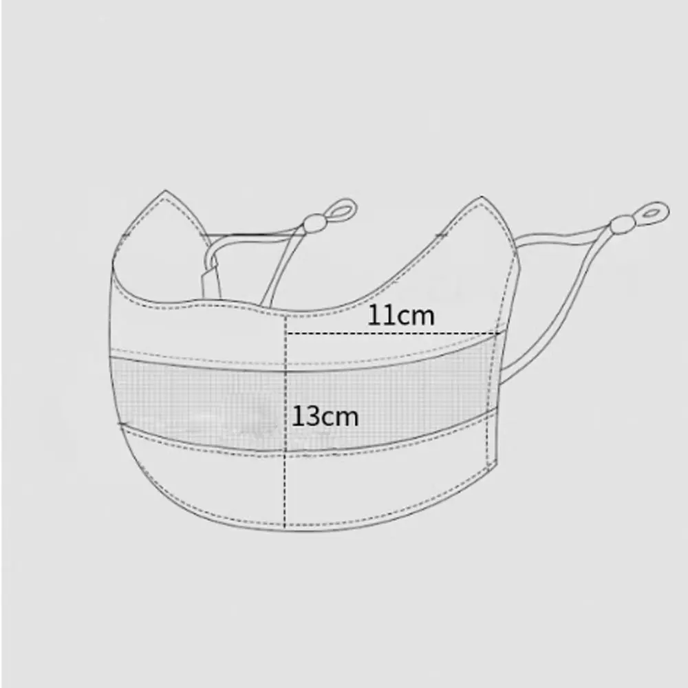 Washable Sun Protection Face Mask Nylon Face Cover Reusable Sunscreen Mask Breathable Solid Color UV Face Shield Outdoor