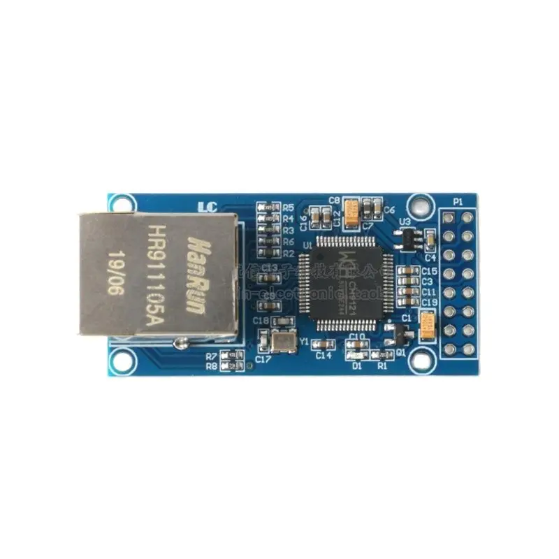 H CH9121 serial port to Ethernet  single chip microcomputer networking module server