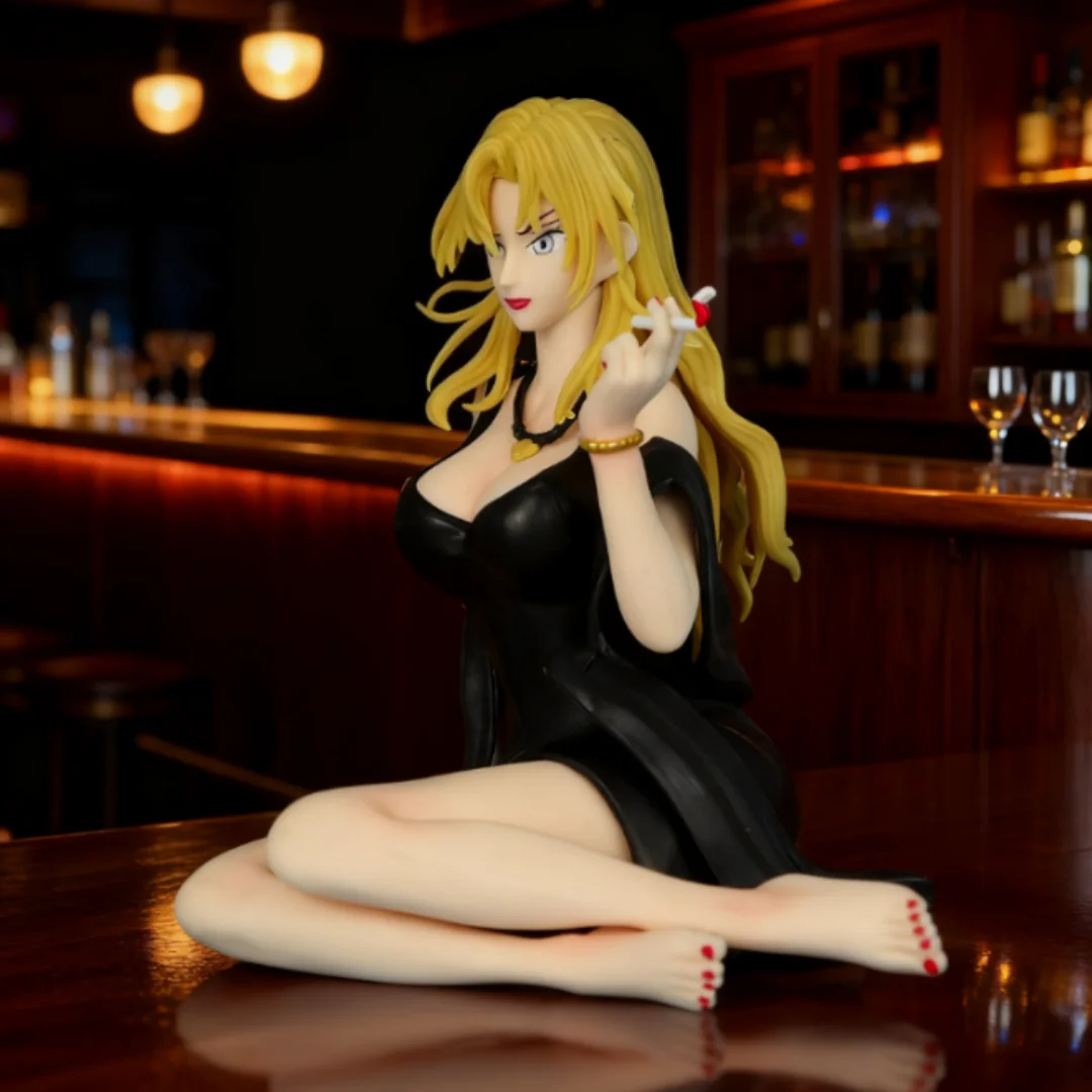 Figura de 12cm de alto Anime Detective Conan Anime Bellmod estatuilla de colocación de caja de coche de escritorio