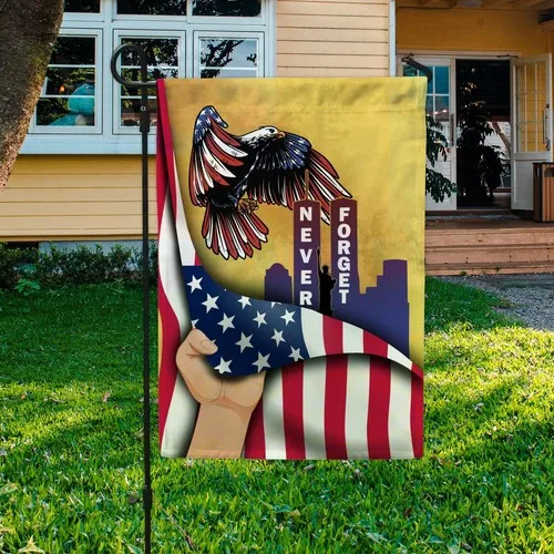 Patriot Day American Eagle 911 Never Forget In Memory September Flag Graden Flag XXH LLP LLX uui