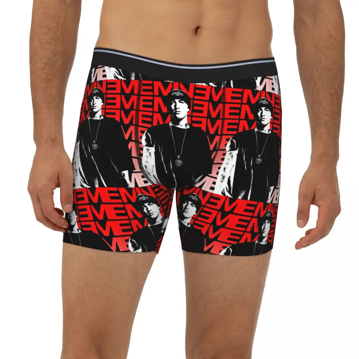 

Shady Eminem Kids Long Boxer Underpants Short Men Panties Breathable Underwear for Homme Man Boyfriend Gifts