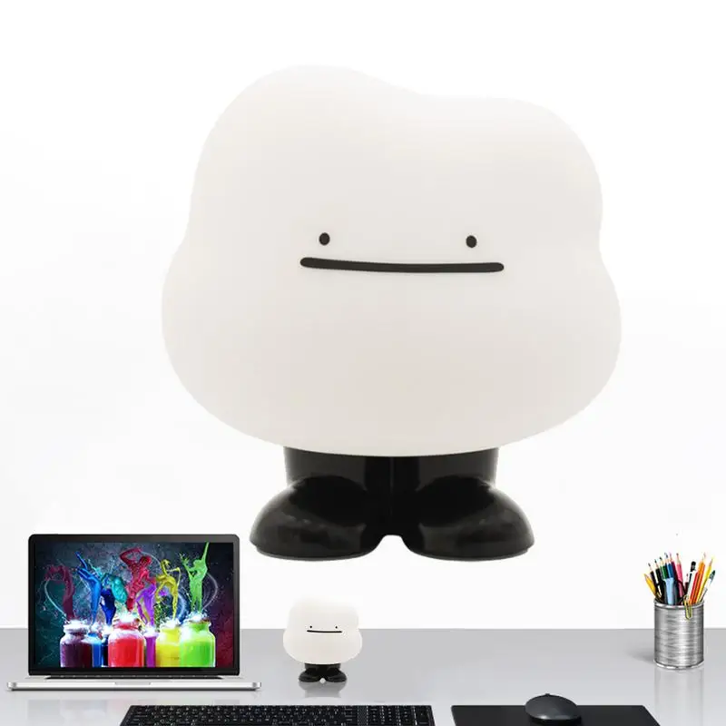 

Cloud Bedside Lamp Cartoon Lamp Silicone Nursery Cloud Light Rechargeable Cartoon Cloud Sleeping Lamp For Living Room Bedroom