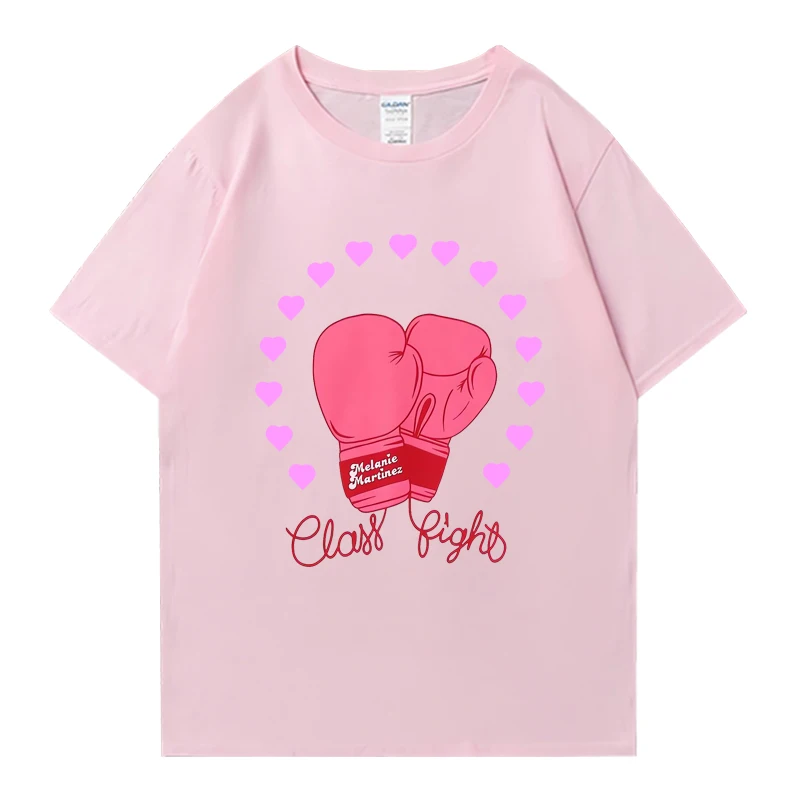 Cantante Melanie Martinez Classe Fight T-shirt Uomo Donna Y2k Divertente T-shirt oversize a maniche corte Unisex 100% cotone streetwear