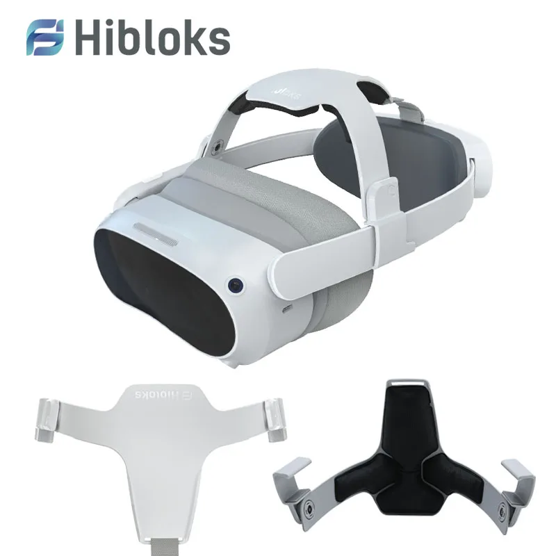 Ремешок для головы Hibloks для аксессуаров Pico 4 Pro VR, удобные регулируемые ремни для головы, декомпрессионный кронштейн для аксессуаров Pico 4 Vr