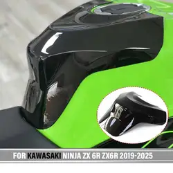 Per KAWASAKI Ninja ZX6R 2019-2024 2023 ZX-6R Accessori Moto Modello In Fibra di Carbonio Tappo Carburante Borsette Guarnizione Carburante Protezione