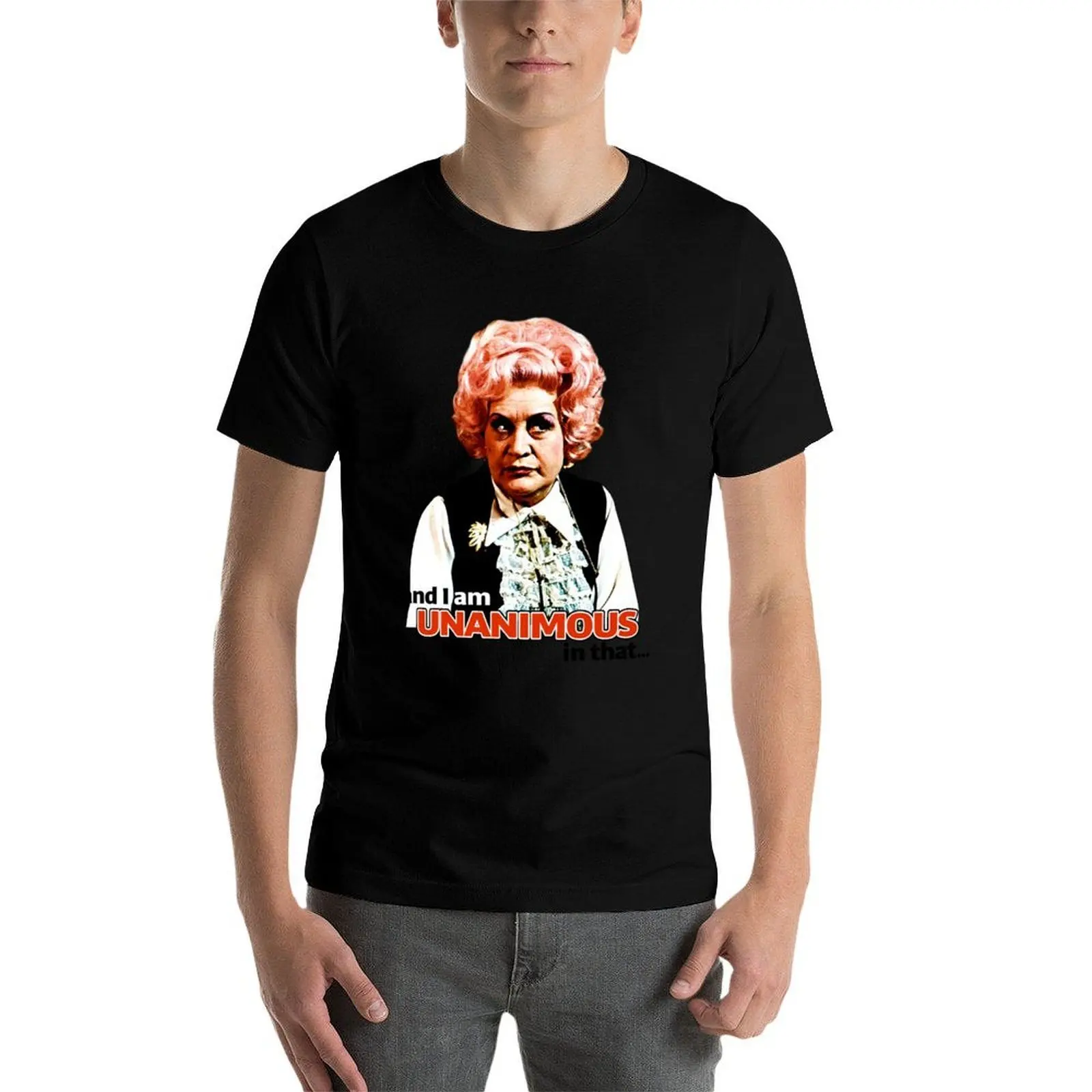 

Are You Being Served Mrs Slocombe Mollie Sugden Cult Tv Comedy Vintage Gift Men Women Girls Unisex T-Shirt