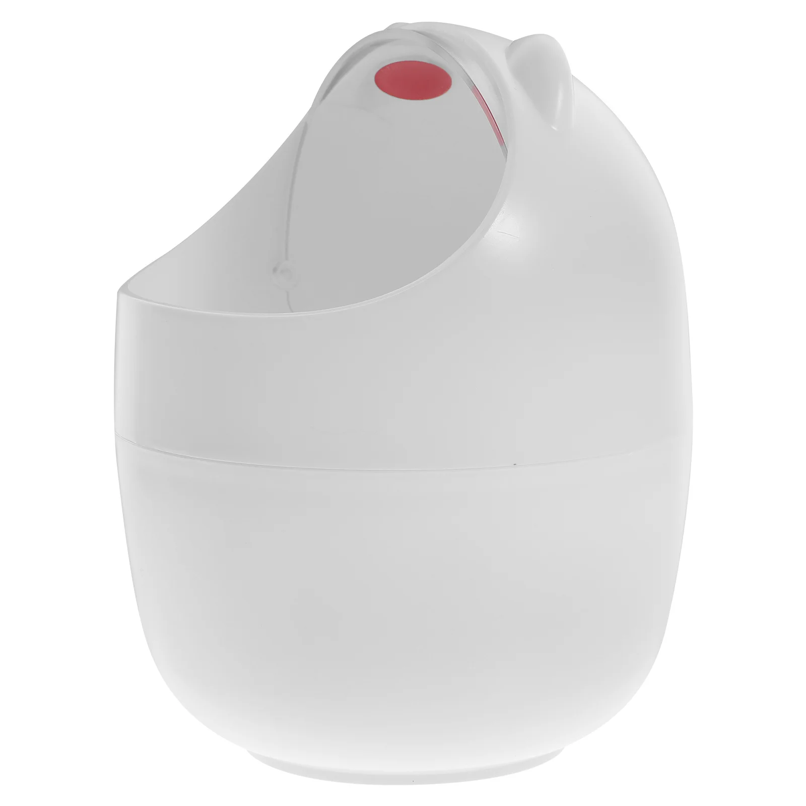 

1pc Desktop Trash Can Small Size Cute Cartoon Design For Home Office Study Multi-Function Garbage Bin Daily Use Household