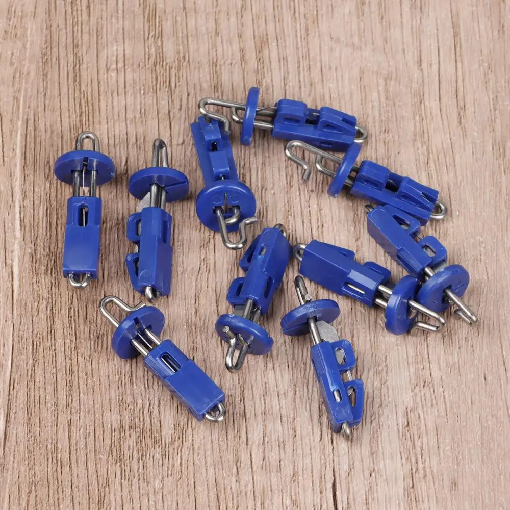 

10pcs Sea Fishing Splash Down Solo Hook Bait Clip Breakaway Style Bait Release Clip Multifunction Pesca Iscas Tackle Tools