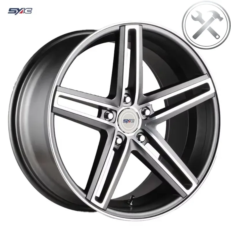 

Five Spoke Performance Car Hubs Rims 18/19/20/21/22 Inch Customization Aluminium Alloy Wheels for Retrofit Upgrade Sports Car R
