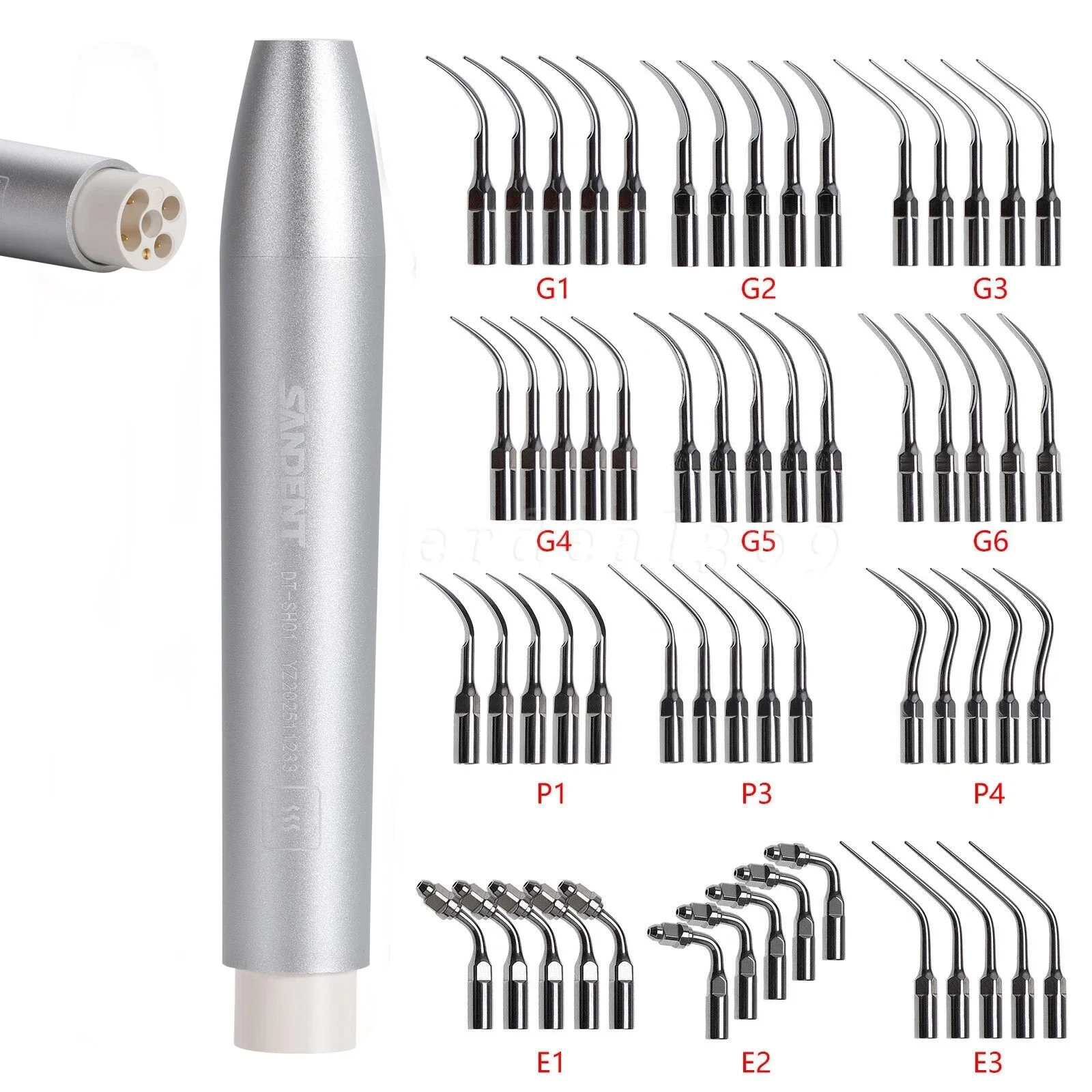 

Насадки для ультразвукового скалера Dental Endo Perio, совместимые с наконечниками Woodpecker EMS