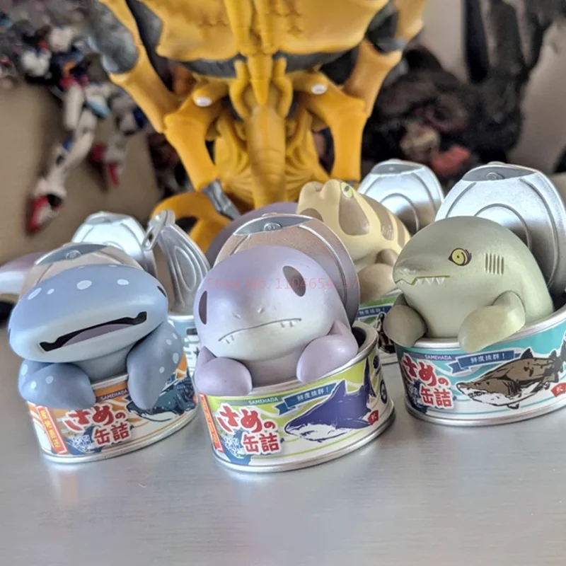 

A Small Amount Of Genuine Qualia Shark Canned Food In Stock Blind Boxes Exquisite Decorations Animal Cartoon Food Models Gifts