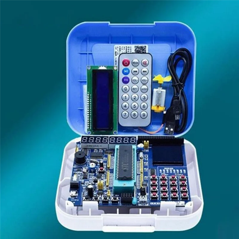 A86G-51 Single-Chip-Mikrocomputer-Entwicklungsplatine 51, Entwicklungsplatine, Lernplatine STC89C52, Suite, Mindestsystem