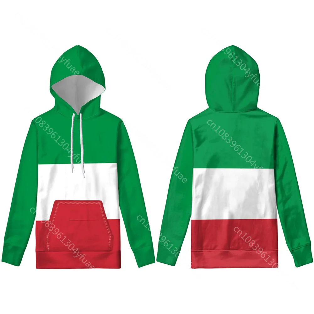 ITALY hoodie diy custom made name number ita sweatshirt nation flag it italian country italia college print logo photo clothes