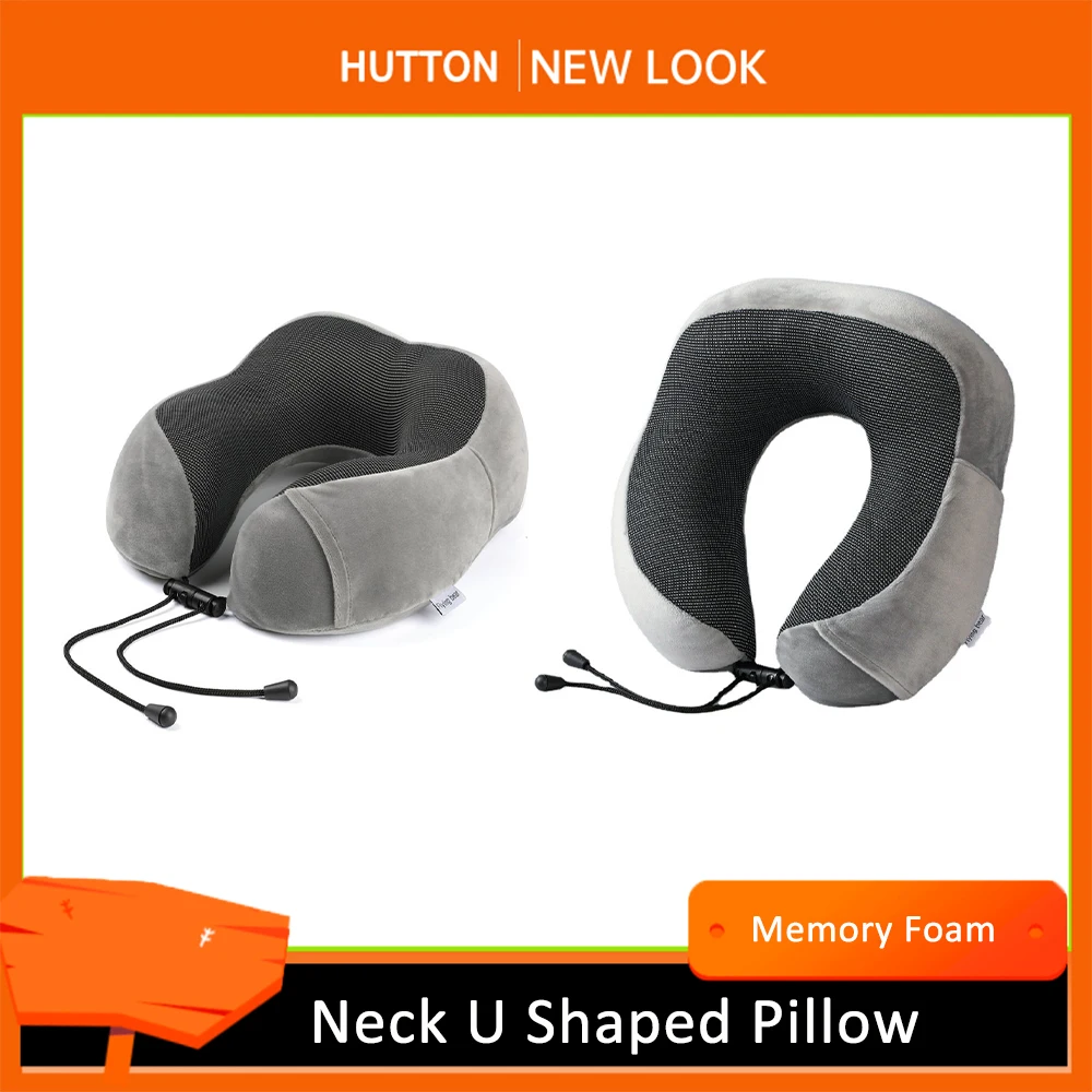 

Portable U-shaped Pillow Memory Foam Travel Neck Pillow Office Comfortable Nap Pillow Airplane Pillow Lying Sleeping