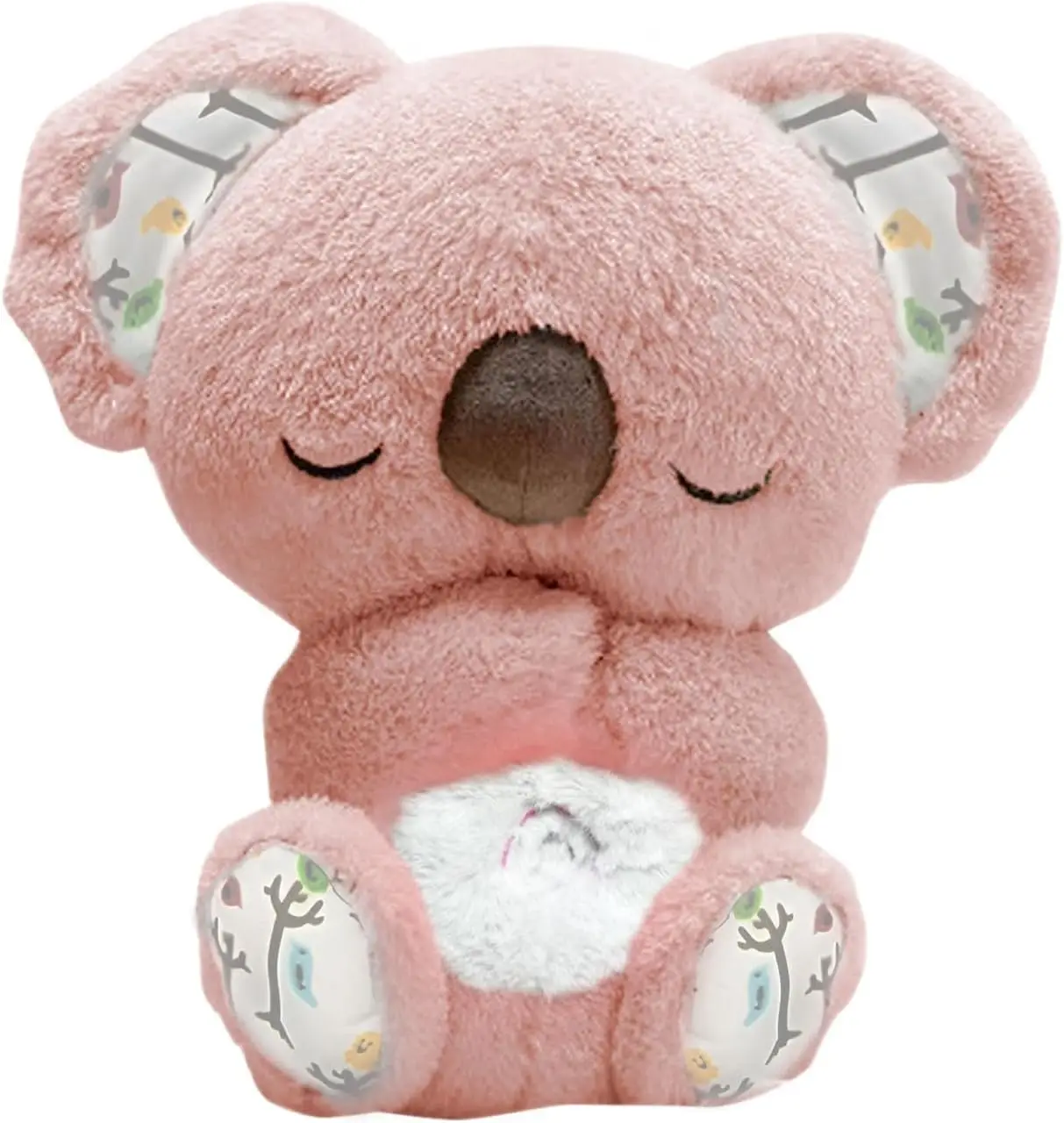 Beruhigender Atemotter zur Angstlinderung von Koala, beruhigender Atemotter, beruhigender Koalabär aus Plüsch mit Musiklichtern und rhythmischer Atembewegung, für