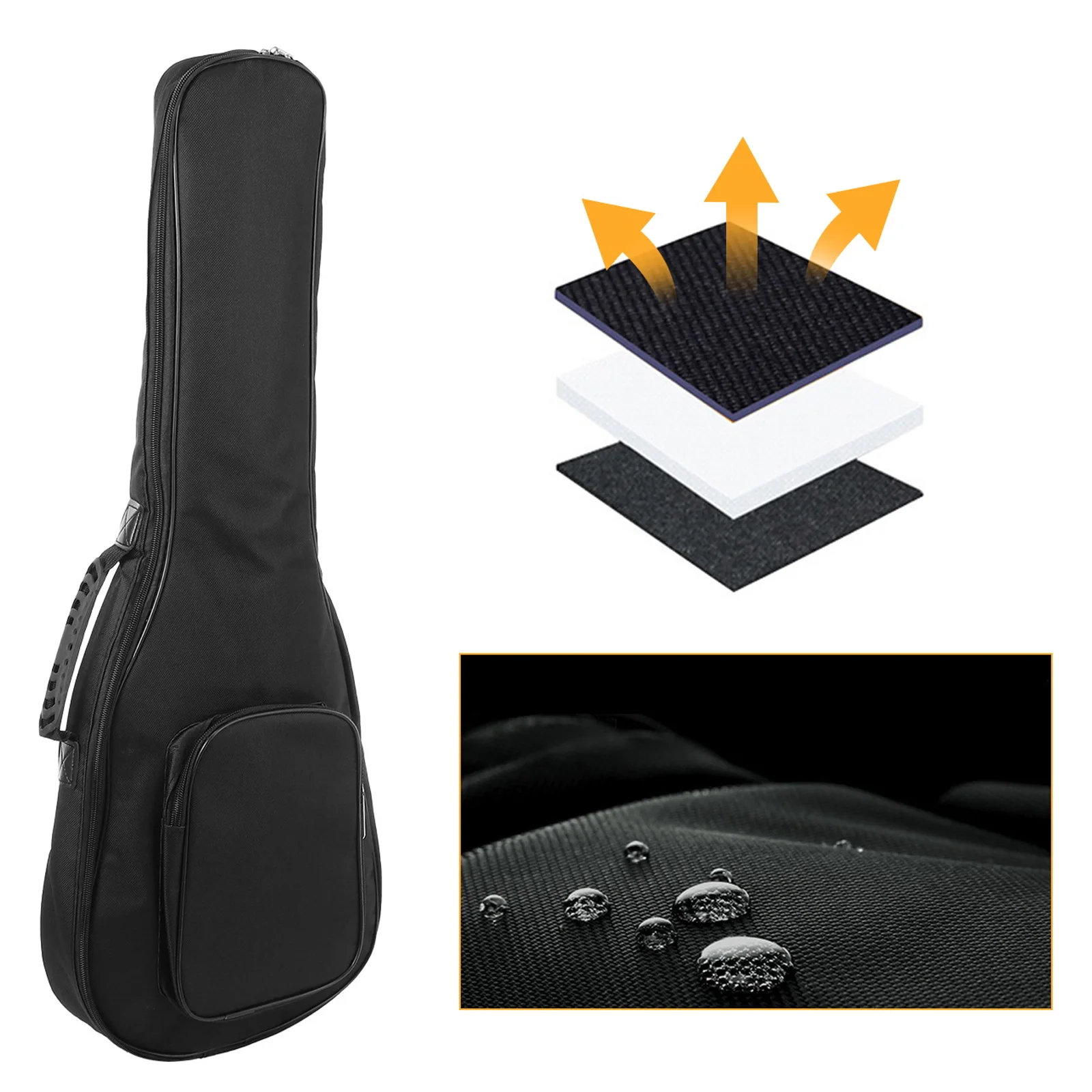 

1Pcs Thickened Ukulele Carry Backpack Durable Protective Case Portable Storage Bag with Comfortable Carrying Handles