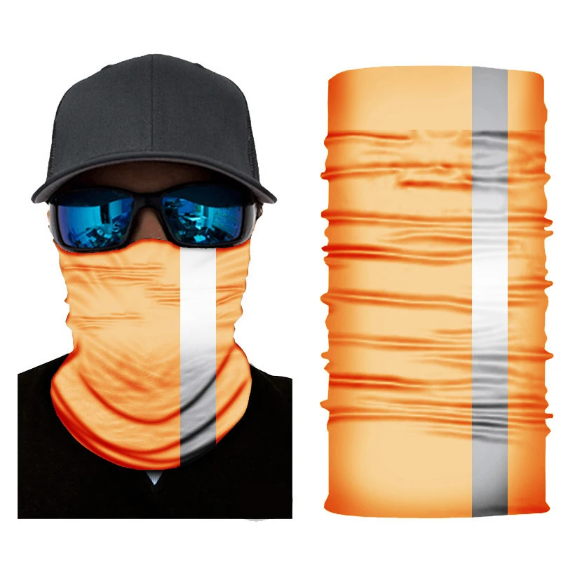 Autumn And Winter Sand-proof Face Mask With Reflective Strip Outdoor Cycling Bib Breathable Quick-drying Headscarf