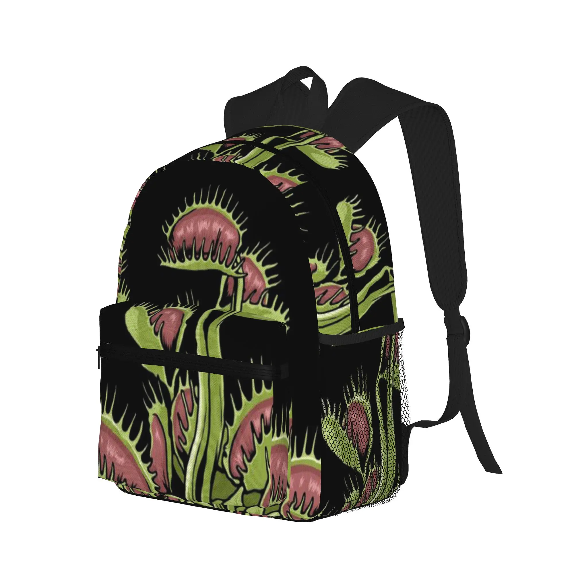 Venus Fly Trap Tshirt Carnivorous Plant Shirt Water Pitcher  Casual Backpack for Students and Adults Travel backpack
