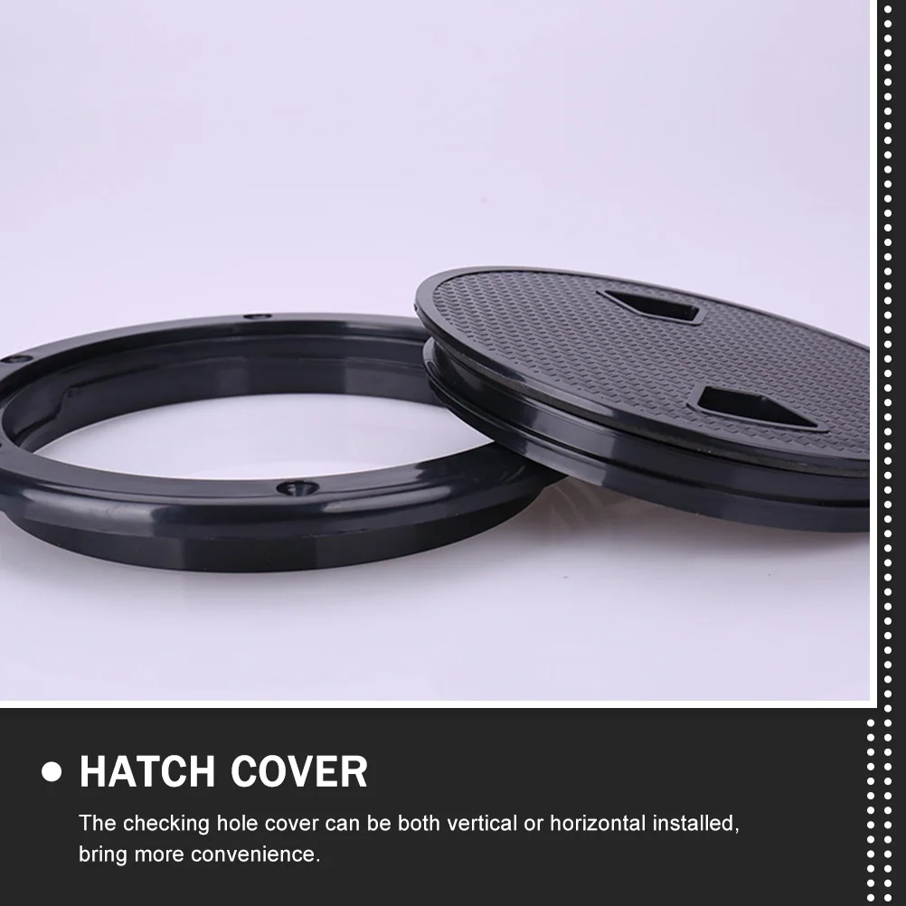 

Non-slip Anti-slip Hand Hole Cover Work Boat Hatch Abs Marine Inspection Covers for Yachts