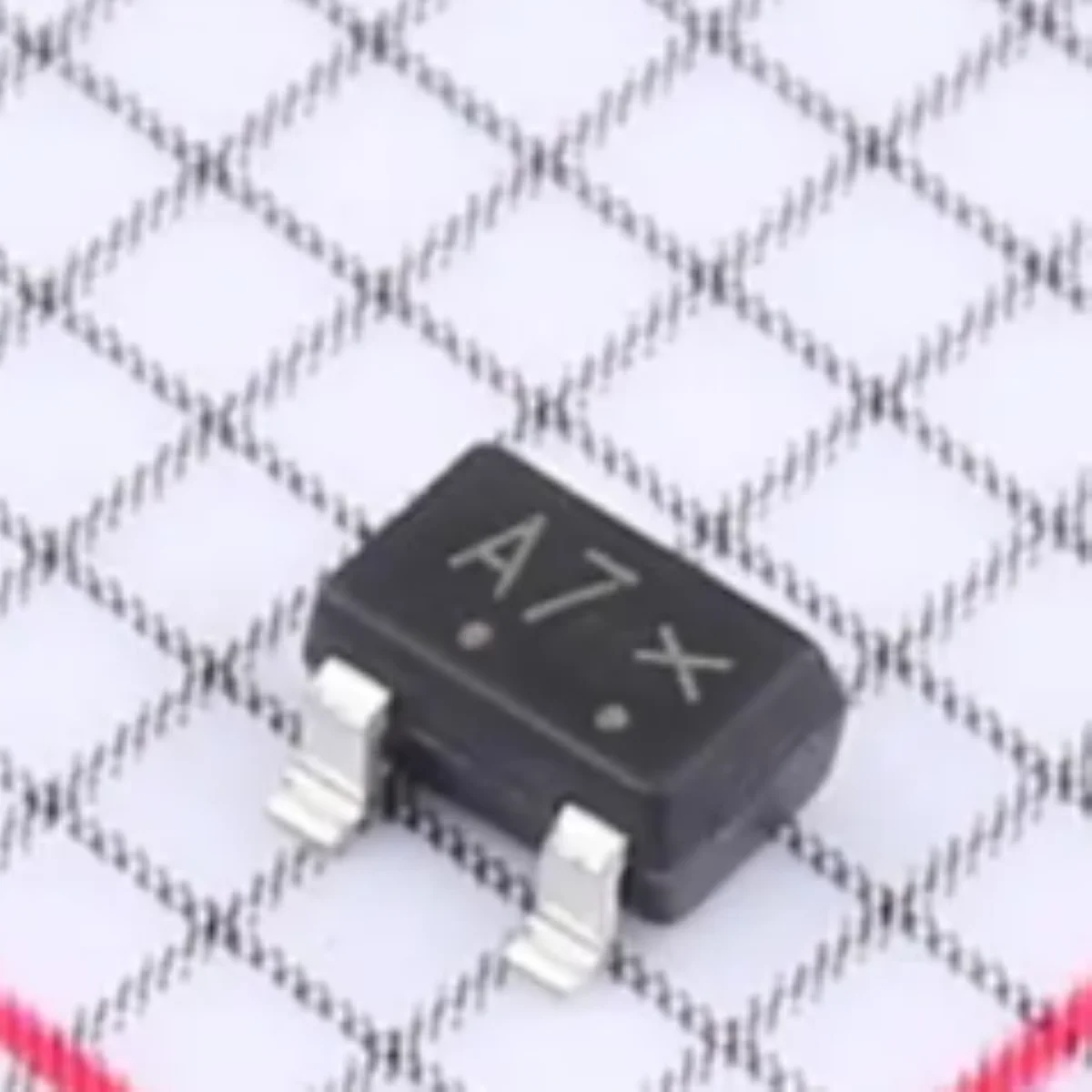 100PCS LBAV99WT1G Marking A7 SOT-323-3 SC70 NEW Original Switching Diode 1 Pair in Series 1.25V@150mA 100V 215mA BAV99W A7