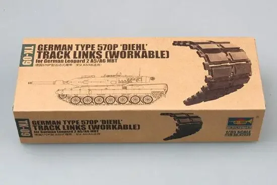 

Модель Trumpeter 1/35 02039 Тип 570P 'Diehl' леопарда 2 Tarck ссылки сборки модели