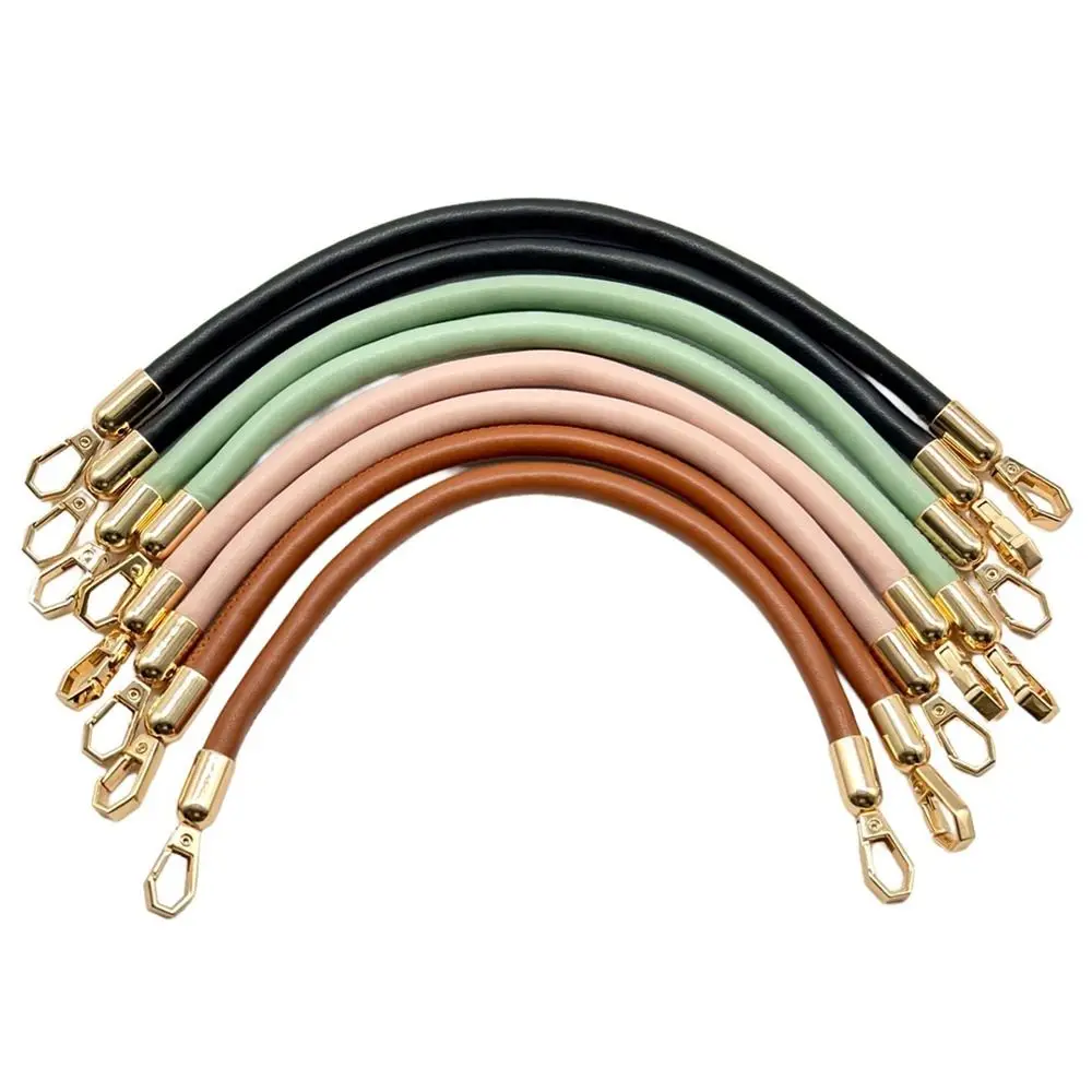 

Universal PU Leather Handbag Belt Detachable Gold Chain Buckle Shoulder Bag Strap Replacement Bag Short Handles Bag Accessories