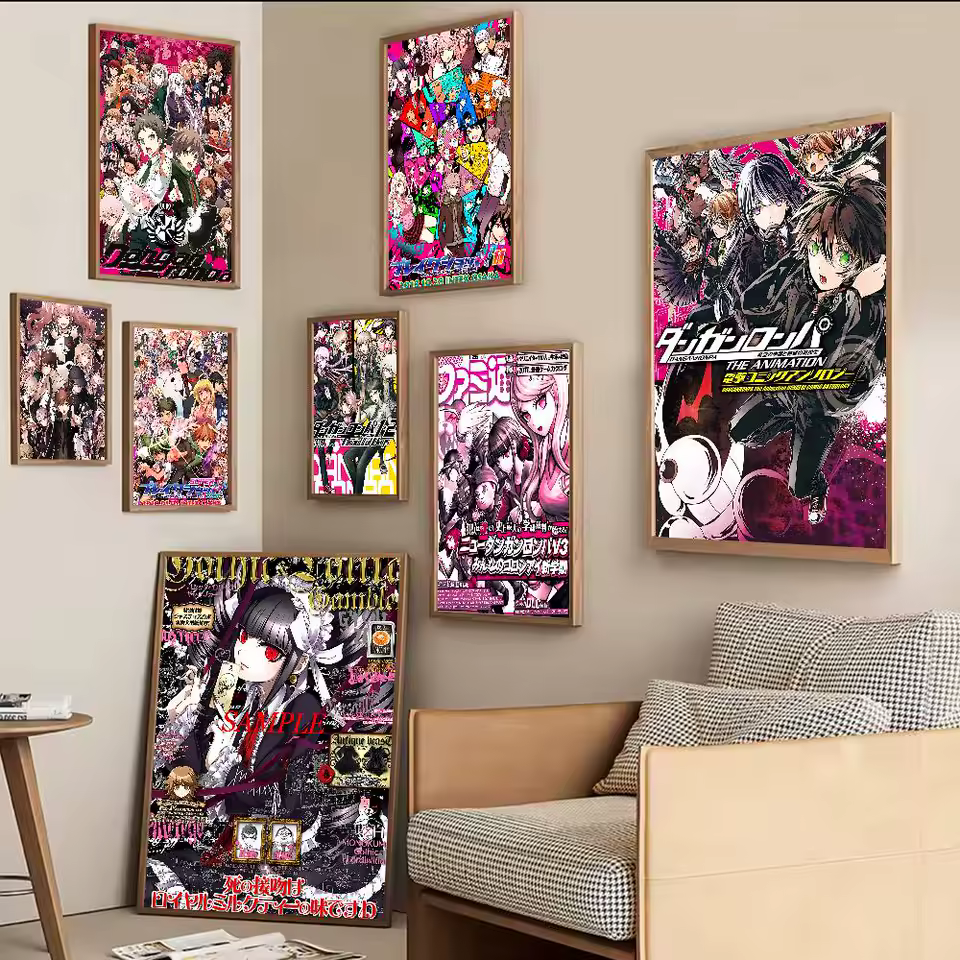 단간론파 애니메이션 포스터