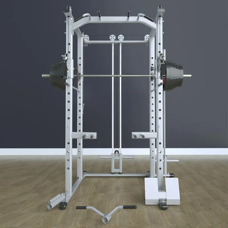 Comprehensive training machine commercial Smith machine gantry frame fitness equipment home combination squat rack