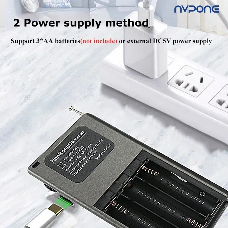 محمول صغير 9K/10K أجهزة الراديو استقبال المدمج في المتكلم FM AM راديو الخلفية HD شاشة عرض ساعة تنبيه النوم الموقت كبار السن هدية #3