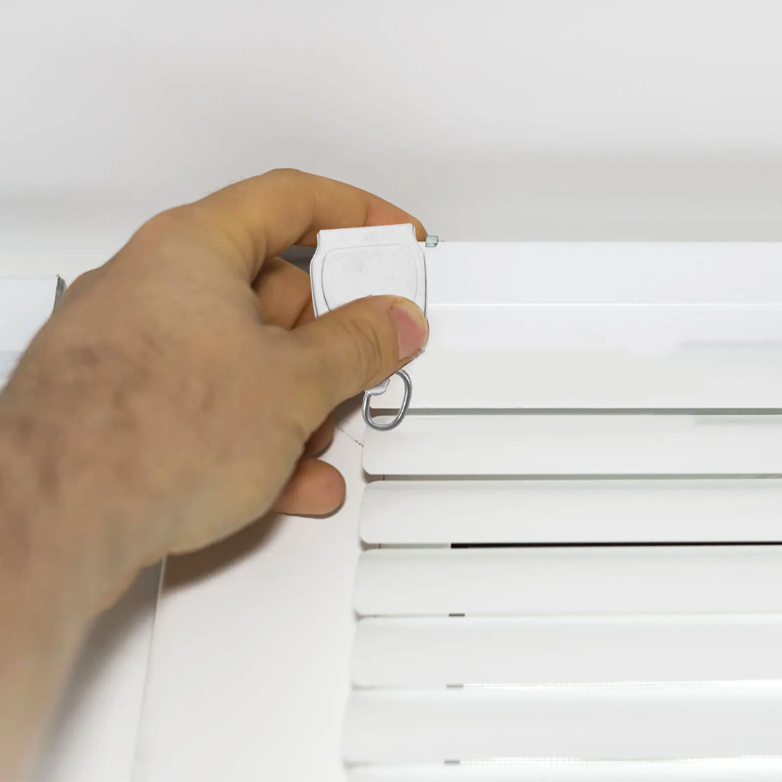 6 قطع من أغطية نهاية مسار الستارة من الفولاذ المقاوم للصدأ، نهايات زخرفية معدنية شديدة التحمل لاستبدال قضبان الدش النوافذ