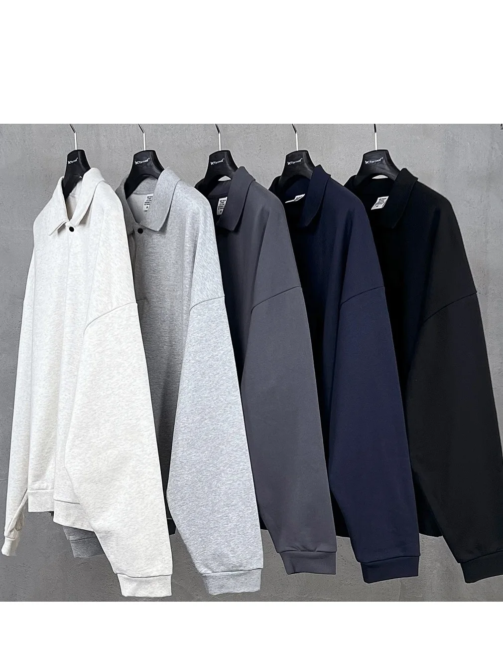 

Повседневная толстовка с открытым воротником, уличный стиль, спортивный свободный крой, молодежная, осенняя, длинная, Cleanfit Haome, верхняя одежда