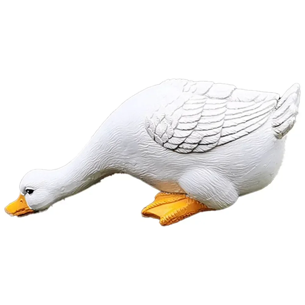 Colorful Statue Outdoor Decoration Garden Settings Color: White Outdoor Garden Decoration Lightweight Structure